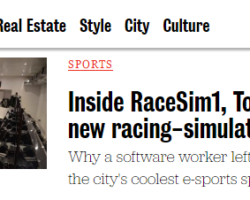 Toronto LIFE’s Article on RaceSim1