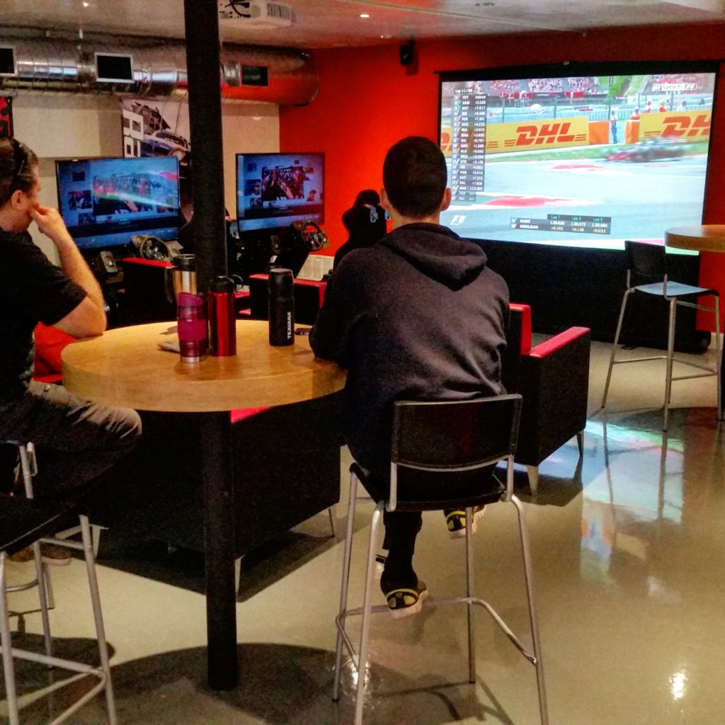 RaceSim1 Sim Racing Arcade Centre - May 14 2017 Live Screening - F1 Barcelona GP Race