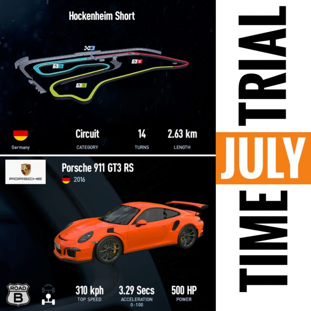 RaceSim1 July Time Trial - Project CARS